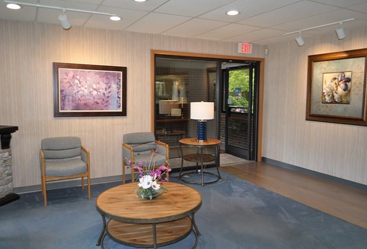 David M. Fisher, DDS waiting room